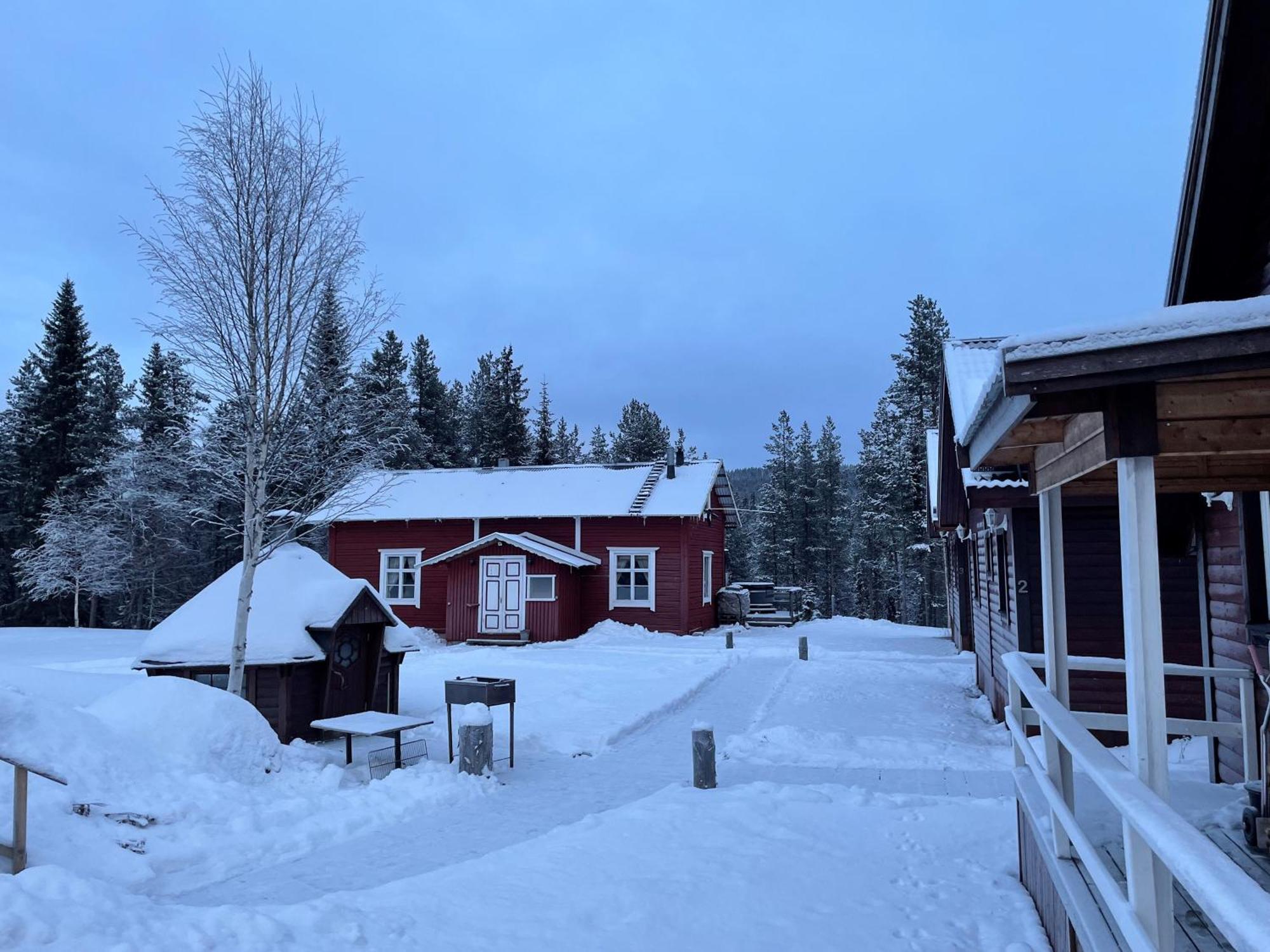Skogen-Lodge Koskullskulle Buitenkant foto