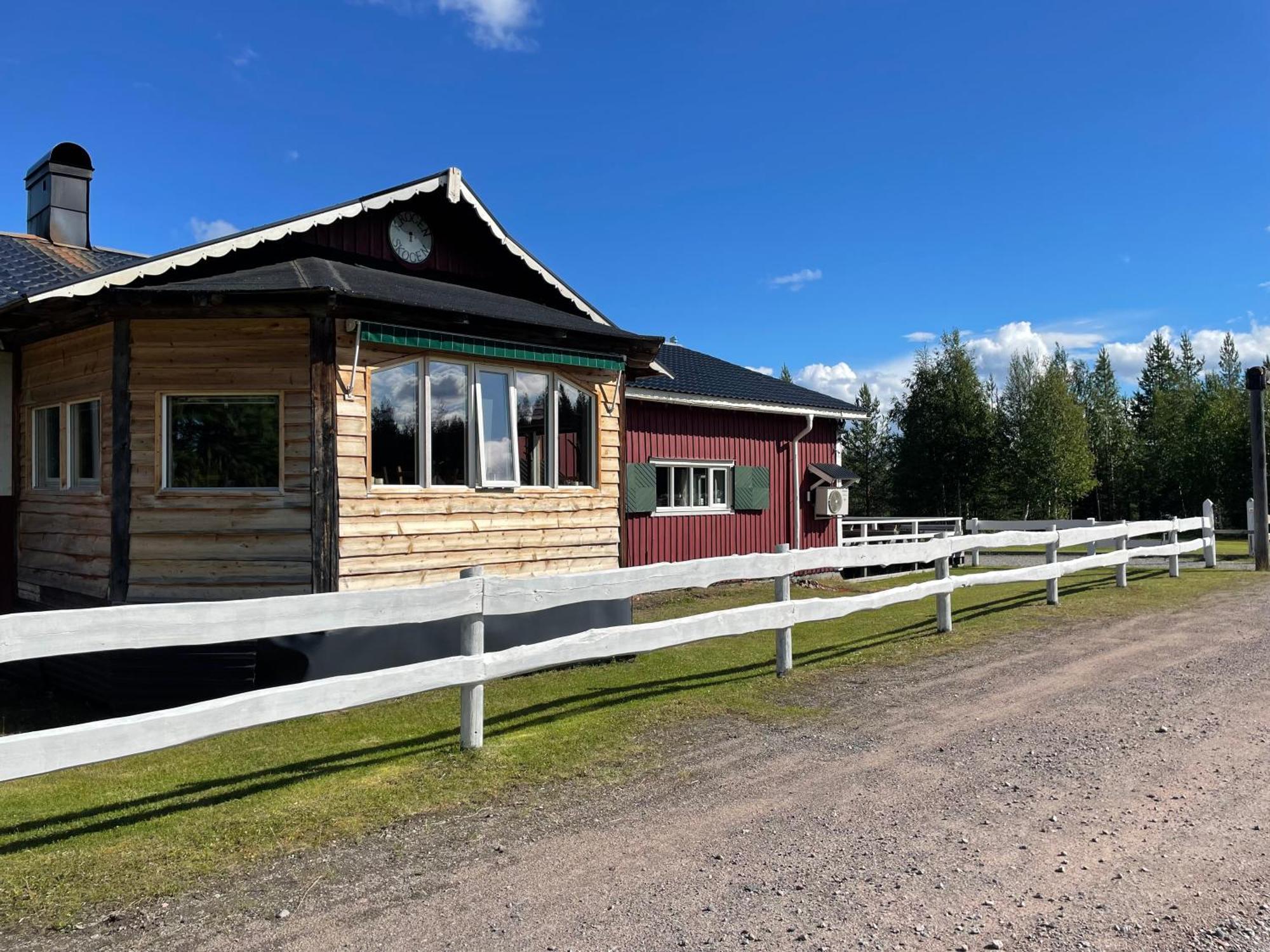 Skogen-Lodge Koskullskulle Buitenkant foto