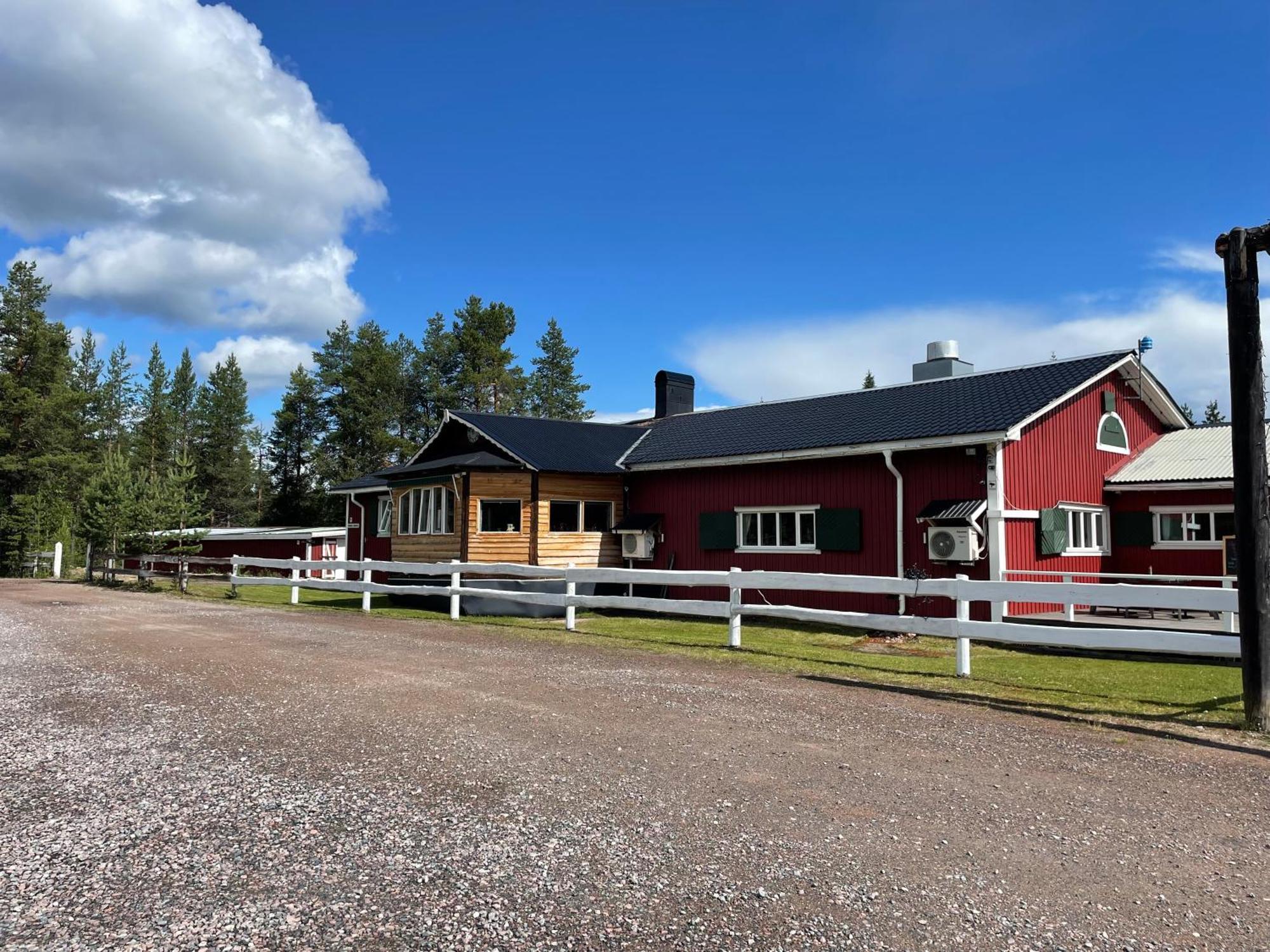 Skogen-Lodge Koskullskulle Buitenkant foto
