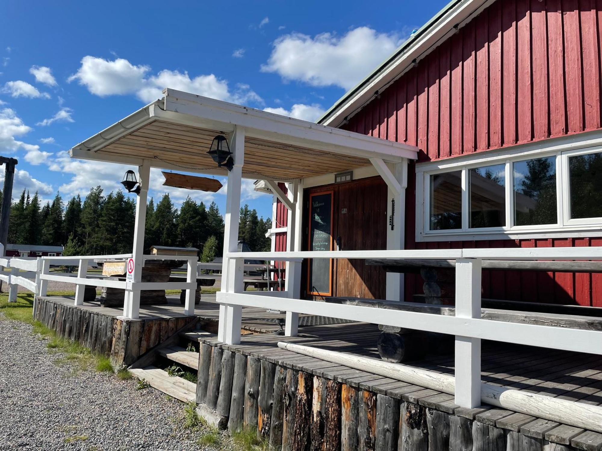 Skogen-Lodge Koskullskulle Buitenkant foto