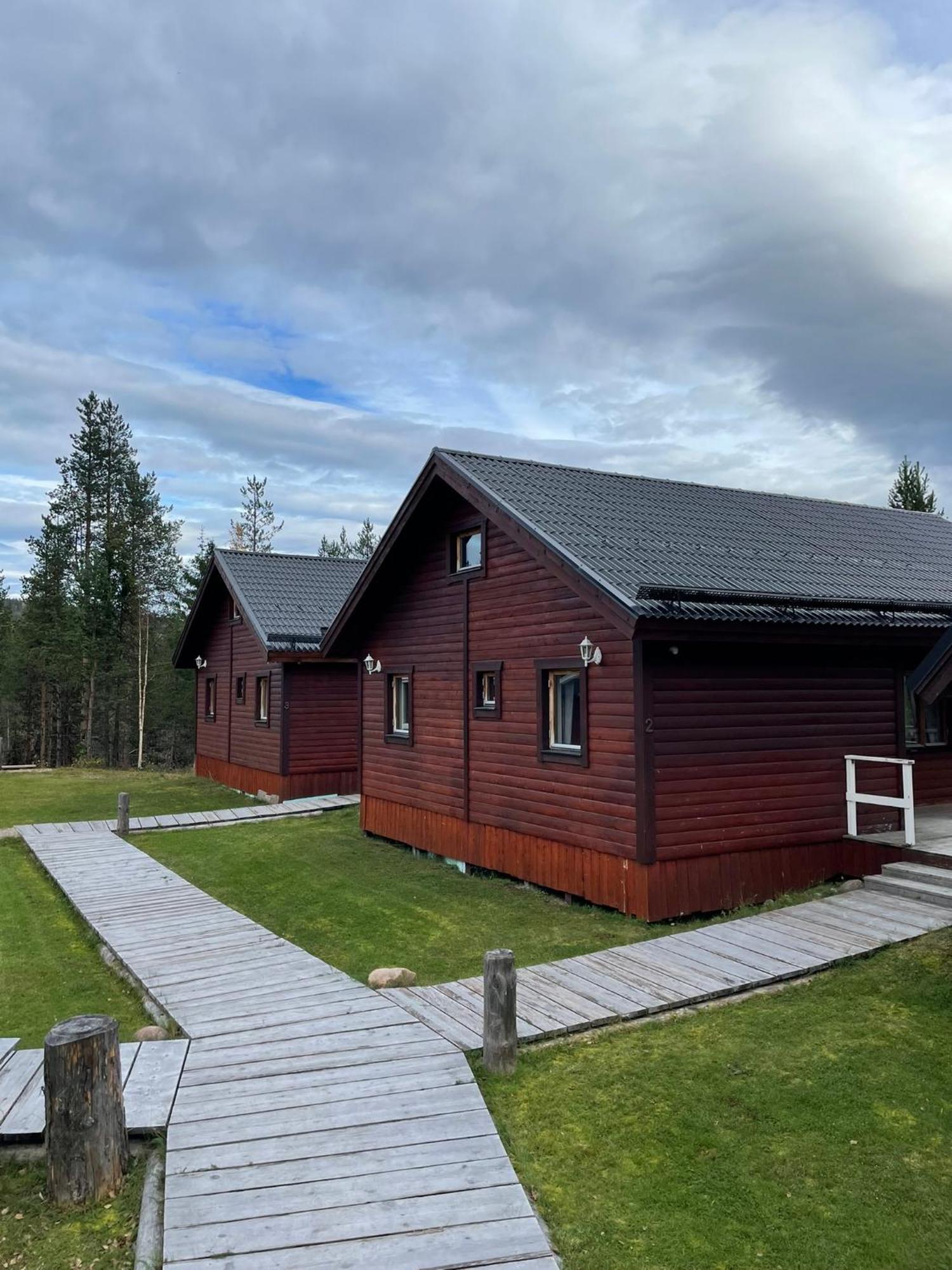 Skogen-Lodge Koskullskulle Buitenkant foto